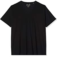 Ulla Popken V-Ausschnitt- Camiseta para Mujer